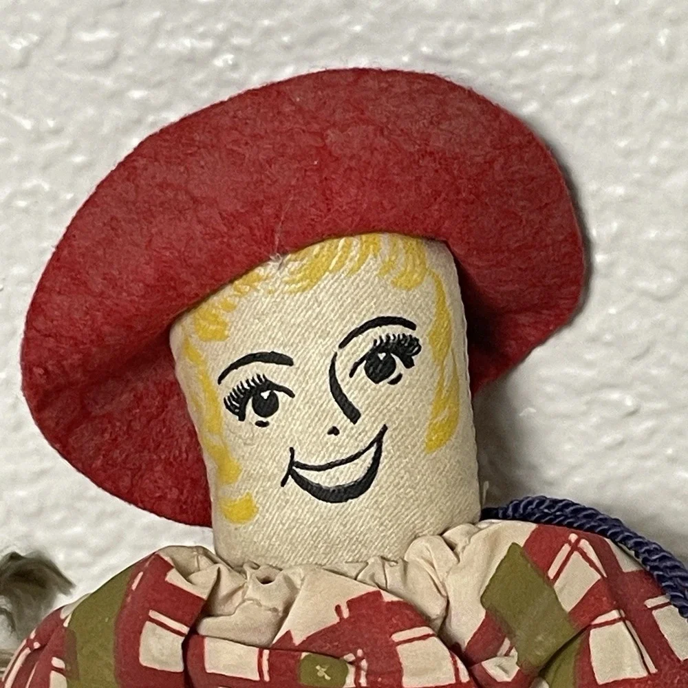 RARE Vintage Scarecrow Whimzy Sachet 8